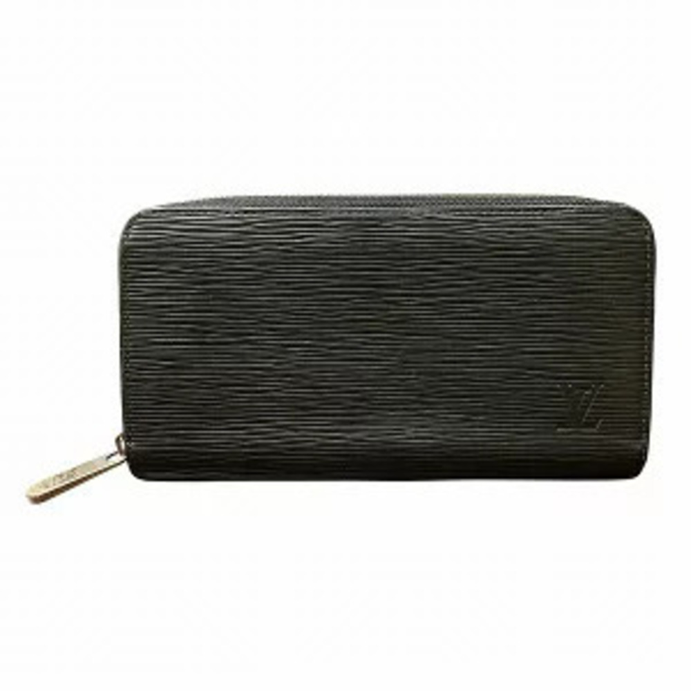 Louis Vuitton Epi Zippy Wallet Noir Black Long